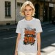 Olive t-shirt with 'Mornings are for coffee & contemplation' print