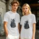 Olive Green T-Shirt With Hooded Fantasy Warrior Graphic Print