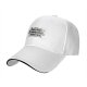 Black baseball cap with 'Coffee makes Mondays possible' print
