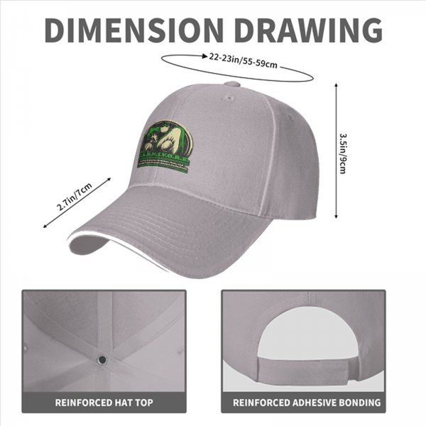 I'm a C.A.R.N.I.V.O.R.E. vegetable graphic black baseball cap