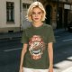 Olive Ramen Club Graphic T-Shirt with Noodle Bowl Art