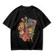 Olive t-shirt with The Legend of Zelda retro game characters print
