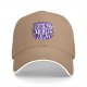 Black baseball cap with 'Down the Witches Road' Halloween themed print