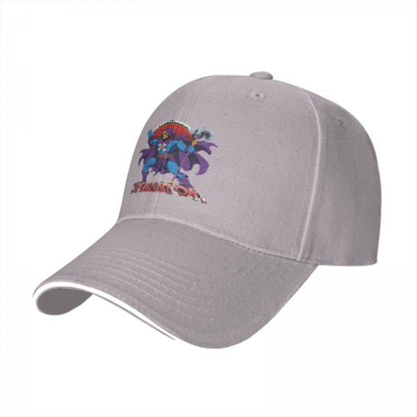 Black Baseball Cap Featuring Skeletor from Masters of the Universe