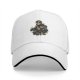 Black Baseball Cap With The Cult Of Pizza Cat Graphic Design