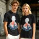 Avatar Aang Silhouette Graphic Tee for Anime Fans