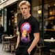 Anime Gear 5 Character Graphic T-Shirt With Sunset Scene
