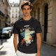 Totoro and Girls Fly Me To The Moon Graphic T-Shirt Design
