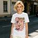 Olive t-shirt with Sunday's Vibes Shiba Inu relaxing graphic