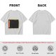 Olive Green T-Shirt With Distressed Retro TV Graphic Print