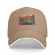 Baseball cap with Thor and Hulk comic panel print