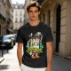 Forever Tired Coffee Mug Cartoon Character T-Shirt Design