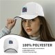Black Baseball Cap With Cyberpunk Neon Samurai Graphic