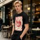 Dante's Pizza Devil Trigger Themed Graphic T-Shirt
