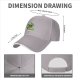 Black Baseball Cap with Cute Alien Eating Ramen Graphic