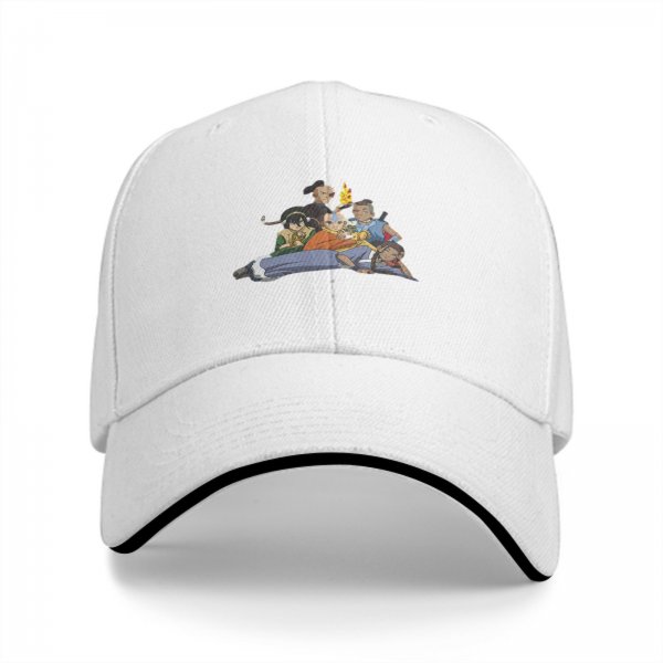 Avatar The Last Airbender Group Graphic Baseball Cap
