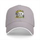 Black baseball cap with OMG Oh My Guac! sugar skull graphic