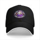 Black Baseball Cap With 'Seize The Day Die Anyway' Grim Reaper Skull Graphic