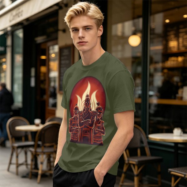 Avatar Fire Nation Characters Graphic Tee