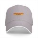 Black Baseball Cap With Cute Kawaii Hot Dog Graphic
