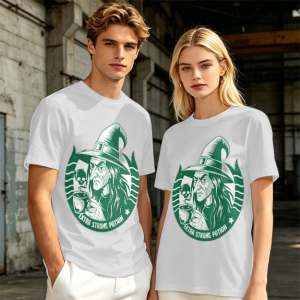 Witch Extra Strong Potion Graphic T-Shirt