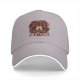 Black baseball cap with coffee solves everything bear graphic