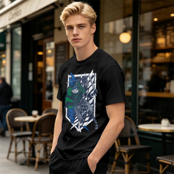 Attack on Titan Scout Regiment Soldier Graphic T-Shirt