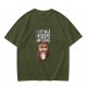 Owl Coffee Silence T-Shirt for Relaxed Daily Wear