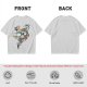 Olive T-Shirt With Studio Ghibli Character Balloon Print