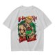 Olive T-shirt with He-Man and Battle Cat Graphic Print