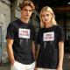 Olive t-shirt with cat holding 'It Probably Can Get Worse' sign