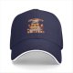 Black baseball cap with 'Leftovers Are For Quitters' cat graphic