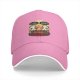 Black baseball cap with panda eating hot pot funny graphic design