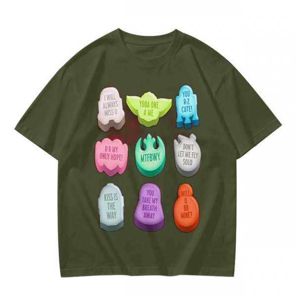 Star Wars Conversation Hearts Graphic Tee
