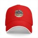 Black Baseball Cap With Monster Ramen Bowl Graphic