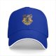 Black Baseball Cap With Fantasy Dark Warrior Graphic Print