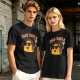 Olive taco graphic t-shirt with 'TACO 'BOUT A' text and margarita