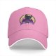 Black baseball cap with Toothless dragon and moon graphic