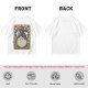 Olive Green T-Shirt With My Neighbor Totoro Art Nouveau Print