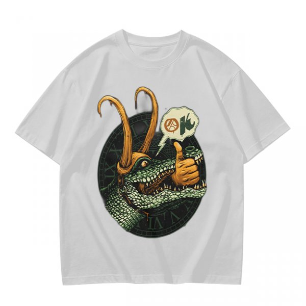 Alligator Loki Thumbs Up Graphic Tee