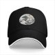 Black Baseball Cap with The Great Wave Off Kanagawa Print
