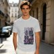 Olive T-Shirt with Papa's Tiki Paradise Skull Graphic