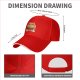Black baseball cap with cute cat burger and kittens graphic