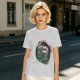 Olive T-shirt with Piranha Plant Graphic and 'You Plant Today' Text