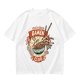 Olive Ramen Club Graphic T-Shirt with Noodle Bowl Art