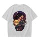 Attack on Titan themed graphic tee with anime character artwork