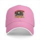Black Baseball Cap With Pupperoni Pizza Cute Dog Graphic Print