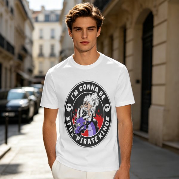 I'm Gonna Be The Pirate King Anime Graphic T-Shirt