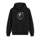 Black Hoodie with Cute Grim Reaper Spoiler Alert Graphic