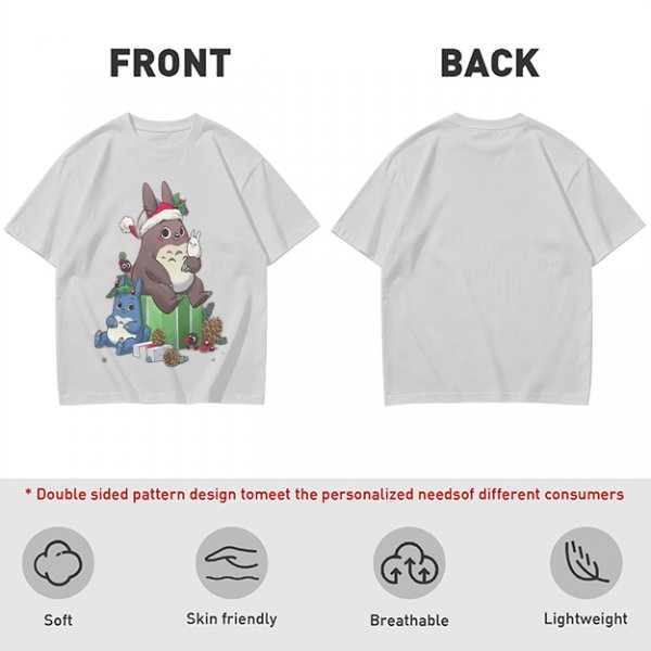 Christmas Totoro and Friends Graphic Tee